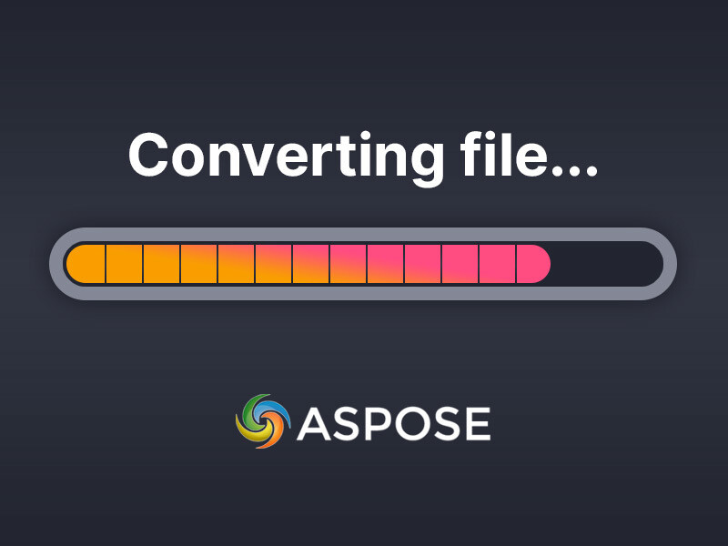 File Format Conversion Made Easy with Aspose.Total