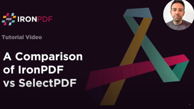 A Comparison of IronPDF vs SelectPDF