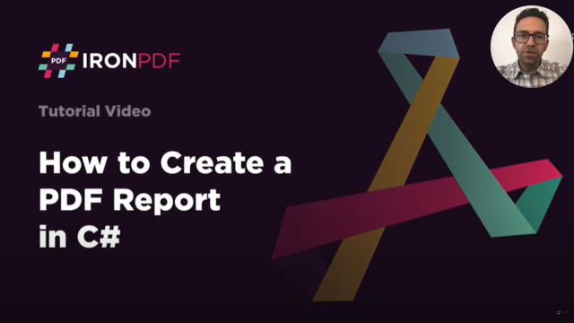 Create a PDF Report in C#