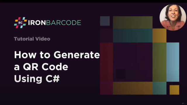 How to Generate a QR Code Using C# with IronBarcode