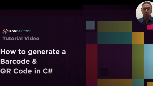 How to Generate QR codes and Barcodes in C# for .NET 5 using Iron Barcode