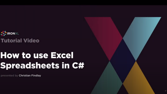 How to Read Excel Files in C# - IronXL for .NET - No Interop Required